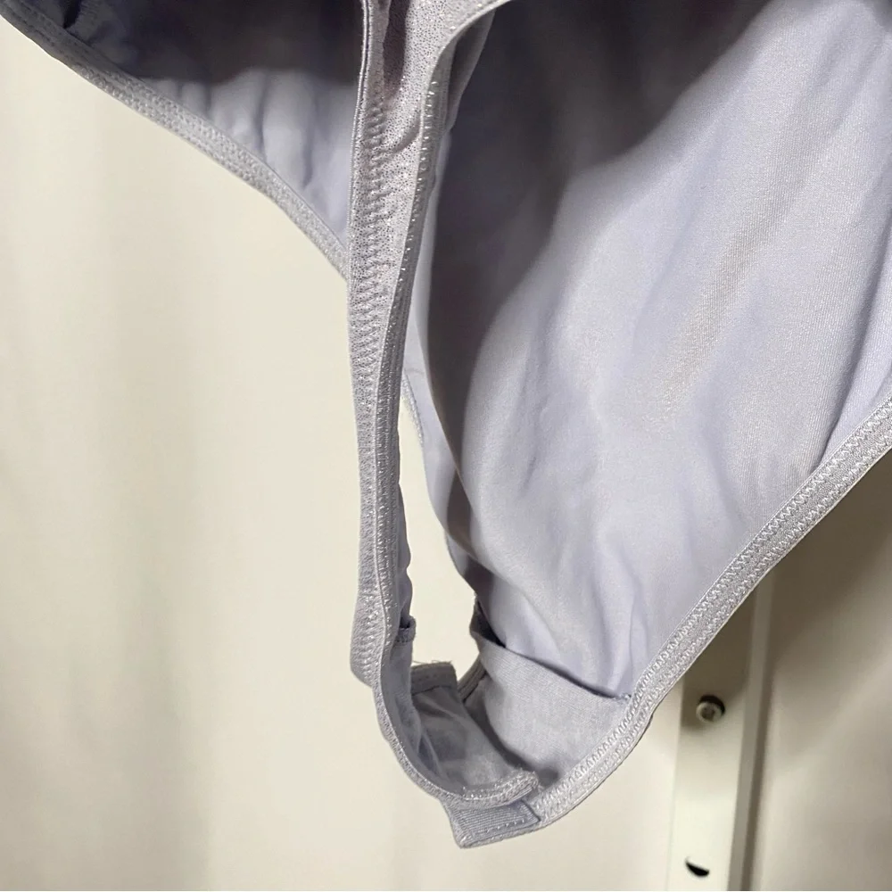 Victoria's Secret Lavender Glitter Bodysuit Sleeveless • M - Picture 5 of 6